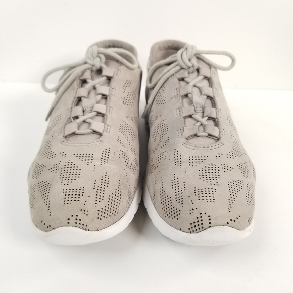 Cole Haan ZeroGrand Perforated Trainer Ironstone Gray W03206 Women's Size 7 B - Picture 5 of 9